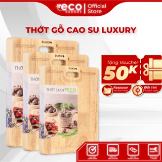  Thớt Chặt Gà Vịt Gỗ Cao Su LUXURY Gỗ Rừng Trồng Tự Nhiên An Toàn VSTP Thương Hiệu BG HOME 