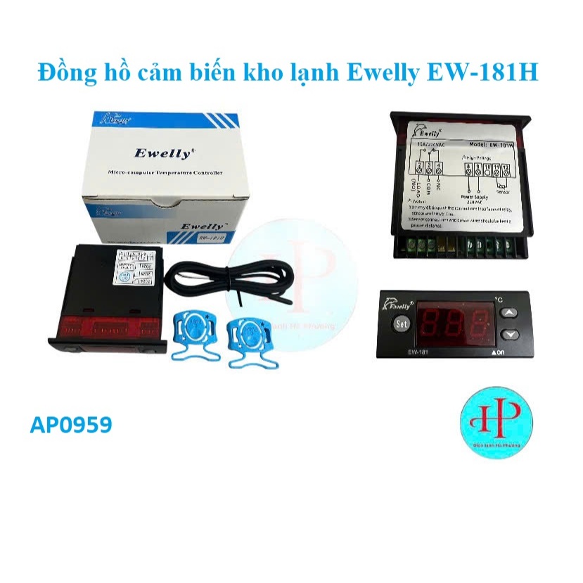 Bộ điều khiển nhiệt độ kho lạnh EWELLY EW-181H - Mới hãng - F255