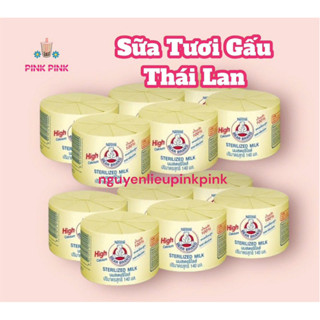 [ LỐC 12 Lon ] Sữa tươi gấu Nestle Thái Lan lon 140ml