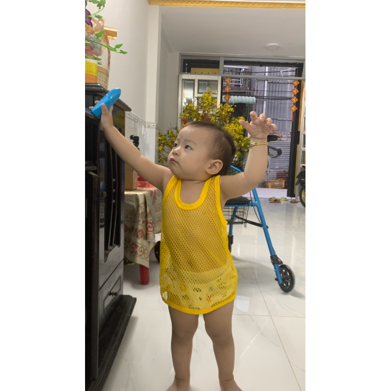 COMBO 5 ÁO 3 LỖ LƯỚI cho bé. LEEET