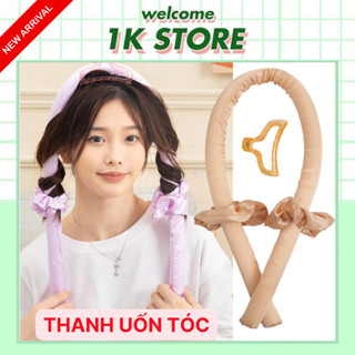  Dụng Cụ Uốn Tóc Không Nhiệt Thanh Uốn Tạo Kiểu Tóc Layer Bồng Bềnh Xoăn Đẹp Tại Nhà # 