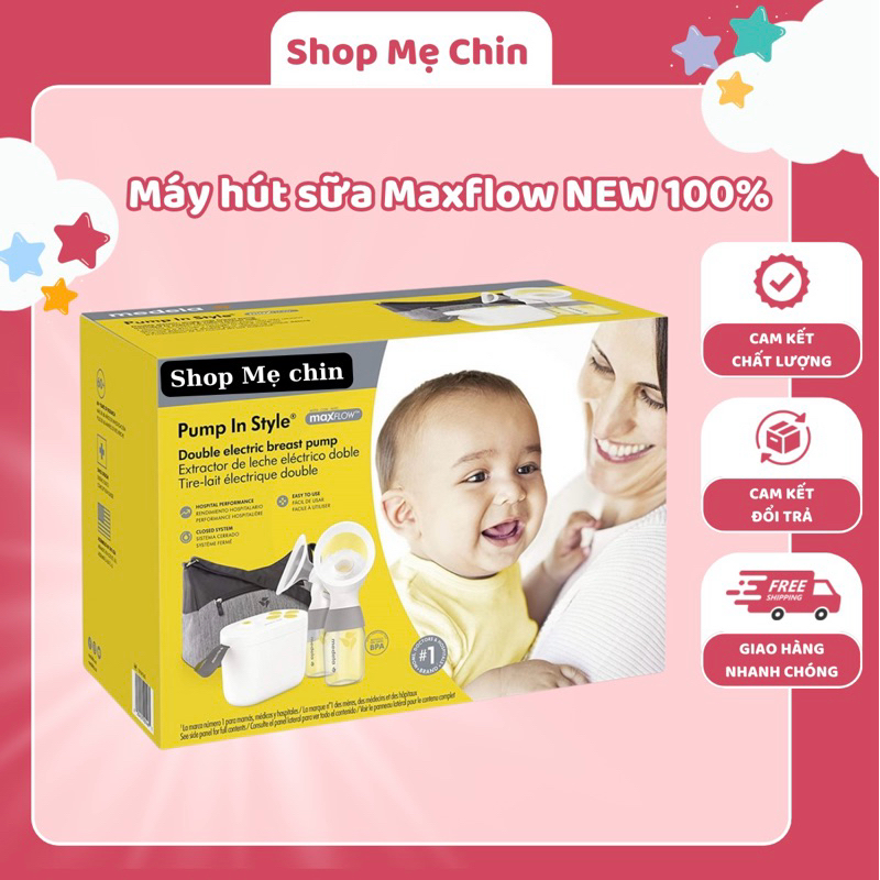 Máy Hút Sữa  Maxflow [New Seal 100%] Bảo Hành 12 Tháng