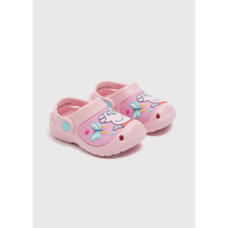 Dép sục Matalan họa tiết heo peppa màu hồng size 4uk - 9uk 