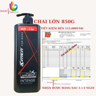 [Chai 850g-Date 2028] Dầu Gội Xmen For Boss Intense 850g