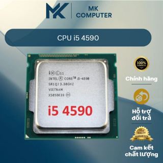 Sale  CPU i5 4590,4570 bộ vi xử lý Core i5 4590, 4570, i5 4690 Cpu i3 4160/4330...CPU chạy socket 1150/Main H81, B85