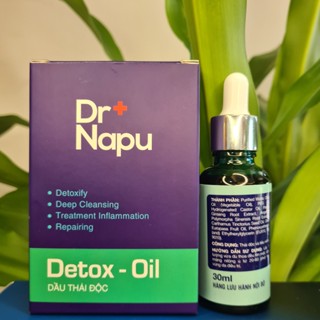  Tinh chất dầu thải độc detox oil Drnapu serum thải độc tố dr napu ngừa mụn mờ sạm nám dr.napu của Dr.lavic chính hãng 
