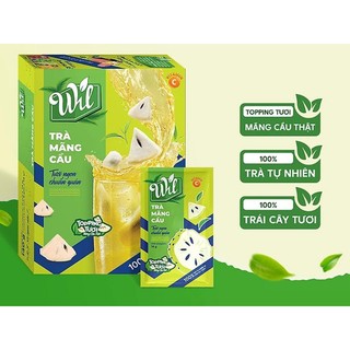 Trà mãng cầu Wil hộp 140g (5 gói trà + 5 gói topping)