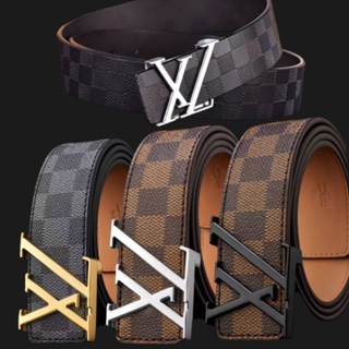 Thắt lưng nam lv  dây lưng nam kẻ, dây nịt caro , thắt lưng caro