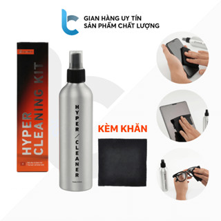 Bộ Vệ Sinh HyperWork Hyper Cleaning C02 Vệ Sinh Màn Hình, Vỏ Ngoài, Bàn Phím Laptop Kèm Khăn Lau