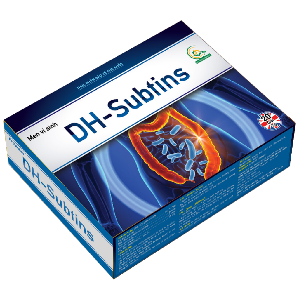 Men vi sinh DH – Subtins (HỘP 20 GÓI)