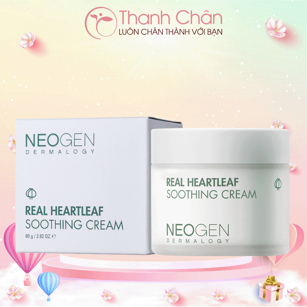 Kem dưỡng Neogen Dermalogy Real Heartleaf Soothing Cream 80g