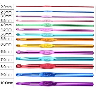 Kim móc len bằng kim loại một đầu