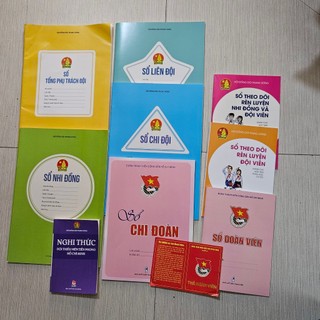 S-ổ phục vụ cho đoàn đội, Công cụ đoàn đội, nghi thức đội( sổ liên đội, chi đội, tổng phụ trách, nhi đồng)