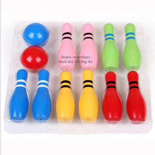 Đồ chơi Bowling bằng gỗ