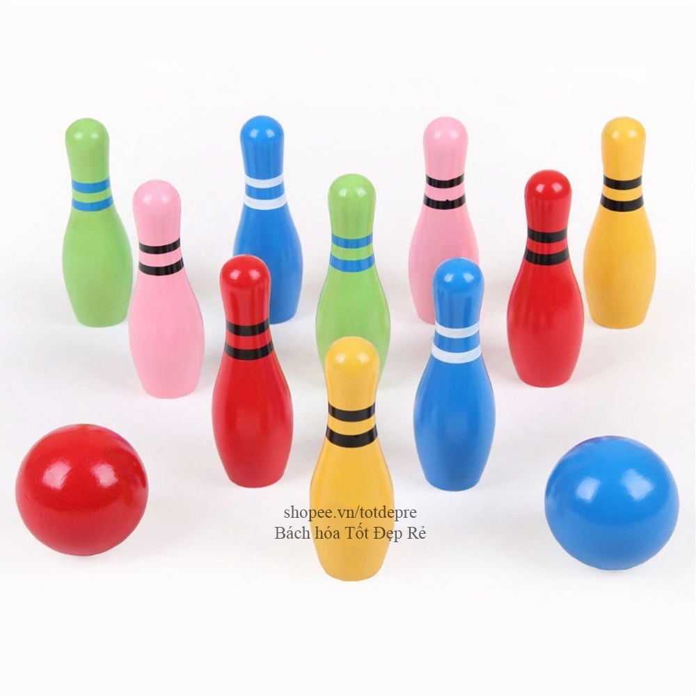 Đồ chơi Bowling bằng gỗ