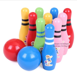 Đồ chơi Bowling bằng gỗ