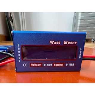 Máy đo dòng điện DC công suất ampe 0-100A điện áp 0-60V