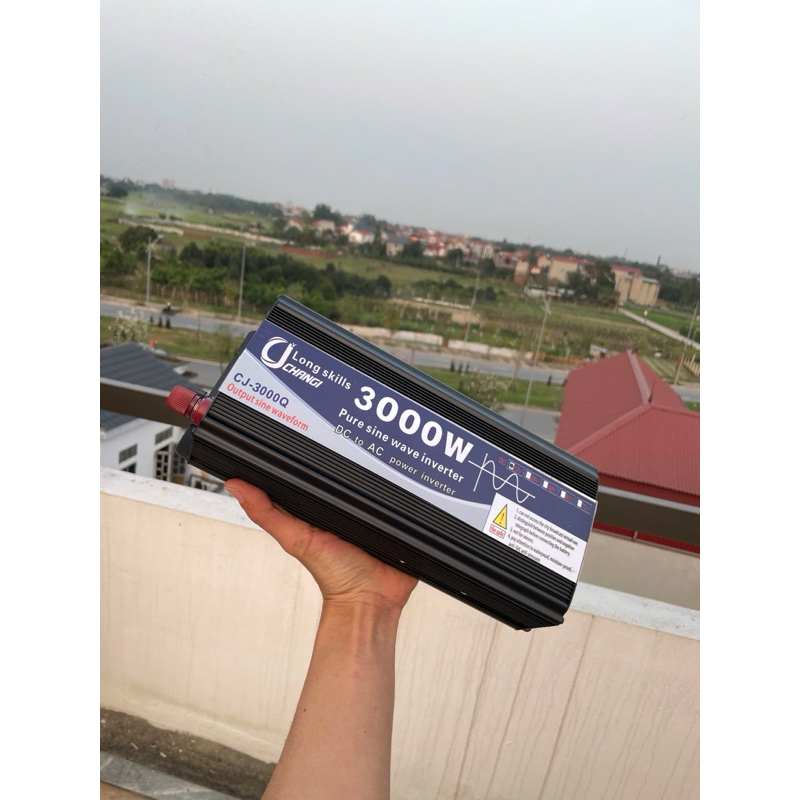 Bộ kích điện 12v lên 220v sóng sine chuẩn 3000w