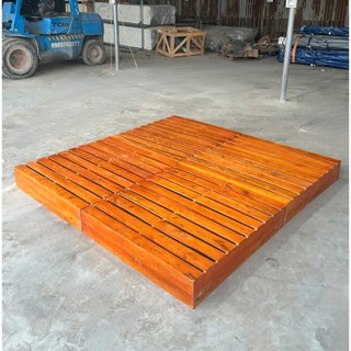 Giường Pallet Gỗ Cao Cấp - Pallet Gỗ Kê Nệm - Cao 18cm, Gấp Gọn, Chắc Chắn, Tiện Lợi - BH Trọn Đời.