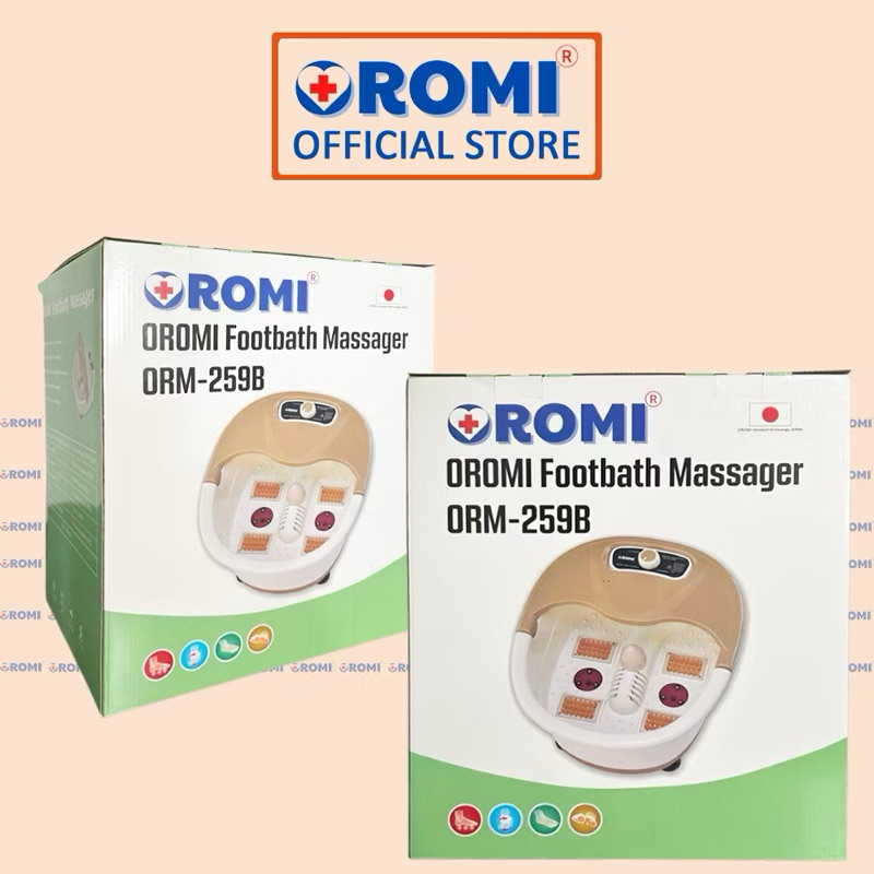 ORM-259B - Bồn/Máy Ngâm Massage Chân OROMI