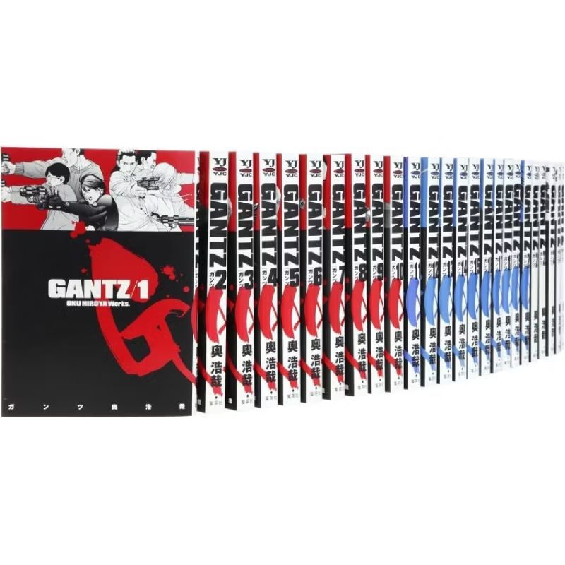 Sổ tay Manga GANTZ FULL 37 V0L NHẬT [ O.R.D.E.R ]