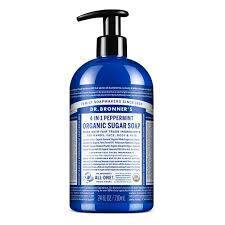 Xà phòng hữu cơ Dr Bronner's.