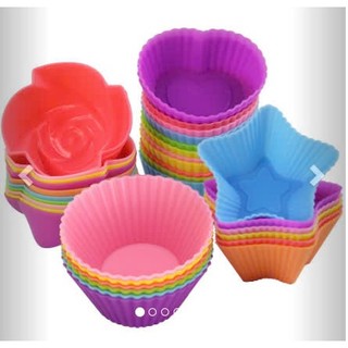 10 Khuôn cupcake silicon 7cm