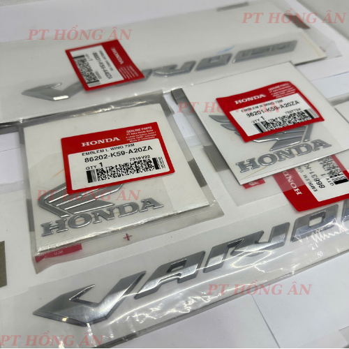 Tem chữ Vario 150, tem chữ cánh chim Vario 125 2015-2017