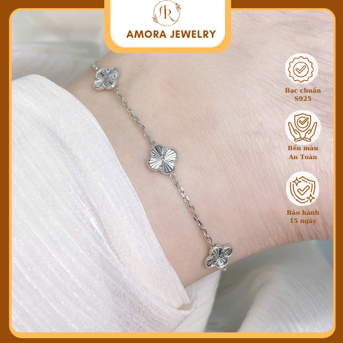 Dây 4 lá hàng cao cấp cực sang tay - Amora Jewelry