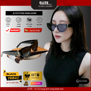 [HÀNG CHÍNH HÃNG] Kính Râm Mắt Mèo Nữ ROSÉ Cao Cấp,Kính Mát Xếch Phong Cách Hàn Quốc Full bill box