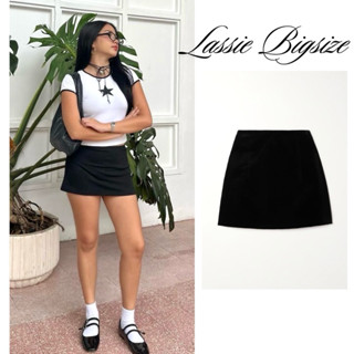 [CHẤT LƯỢNG TỐT] Chân váy chữ A Bigsize chất dày (đỏ và đen) đứng form có lót bên trong - UMIE SKIRT