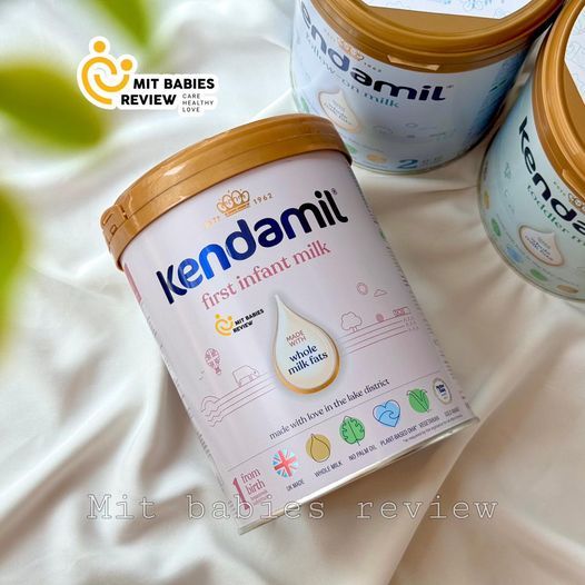 Sữa Công Thức Nguyên Kem Kendamil Classic Số 1,2,3 Anh Quốc 800g nhập khẩu chính hãng