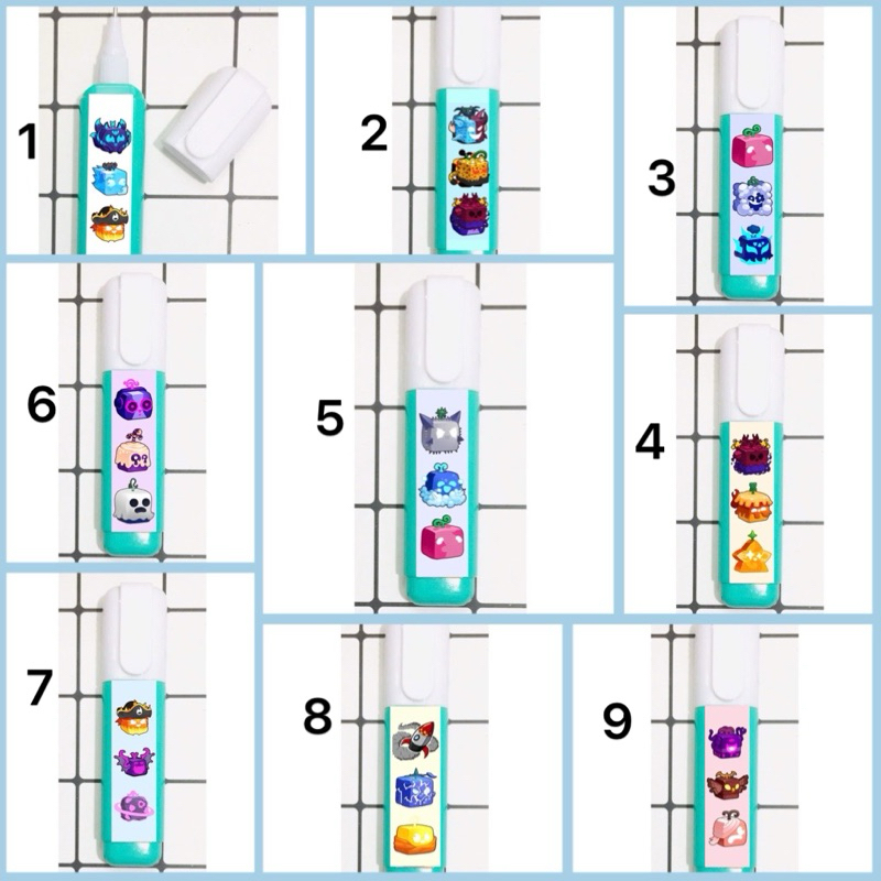 Tẩy xóa Blox fruits / bút xóa Blox fruits