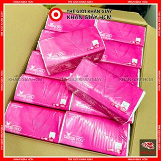 Combo 10 Gói - Khăn Giấy Lụa BLESS YOU 250 Tờ / 2 Lớp Mềm Mịn Cao Cấp