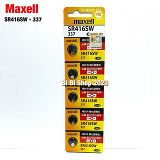 Pin đồng hồ sr416sw maxell chính hãng vỉ 5 viên made in japan