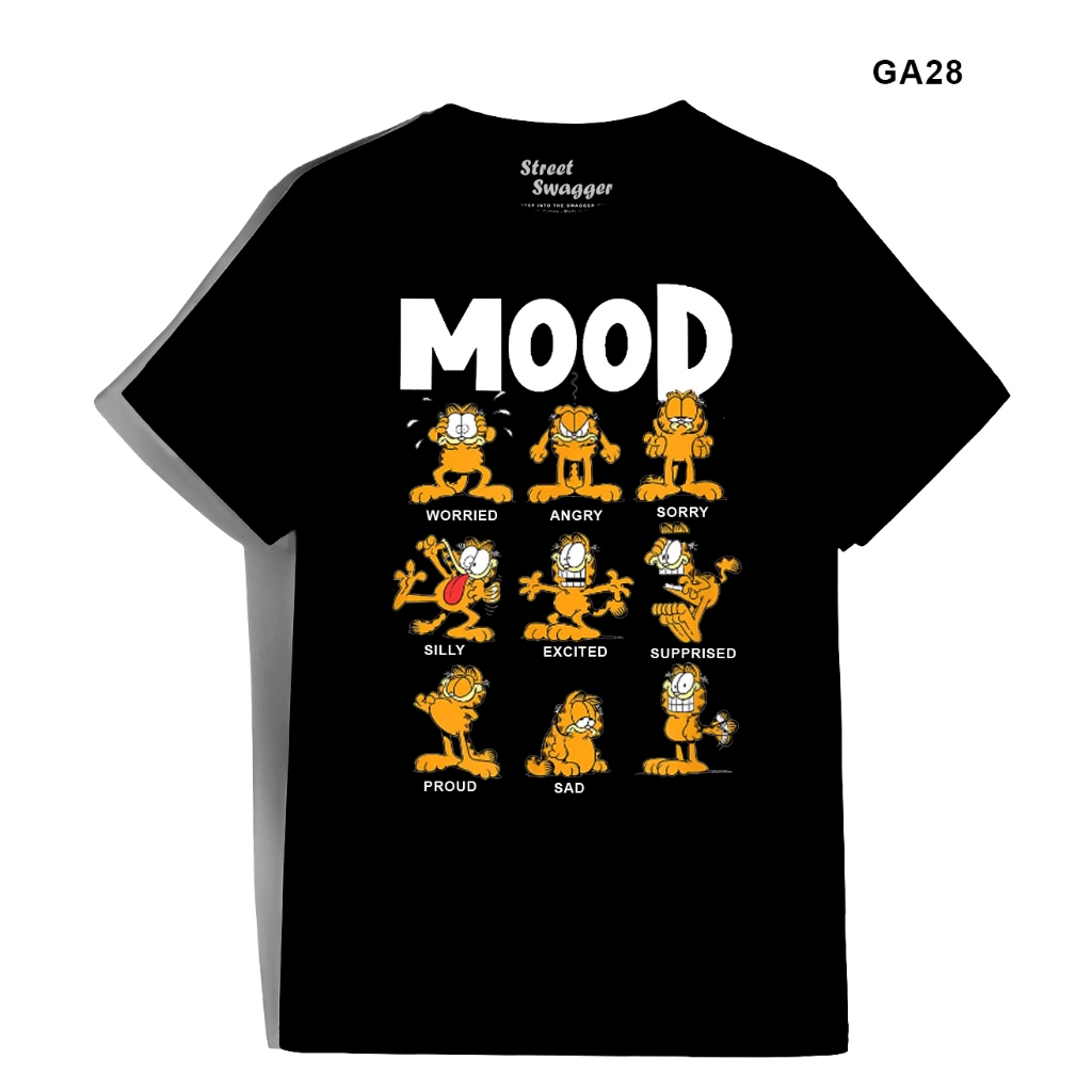 Brand Tổng hợp các mẫu áo thun in hình mèo Garfield. Áo phông Garfield ngộ nghĩnh GA30 GA28