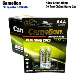 Pin sạc aaa camelion 1100 mah lockbox vỉ 2 viên chính hãng hợp lực