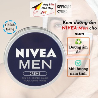  Kem dưỡng da nam Nivea men dưỡng ẩm giúp căng mịn da mùi hương nam tính <Hàng Đức> 
