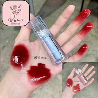 1 cây son kem bóng thạch Make Mine màu siêu đẹp kèm nơ