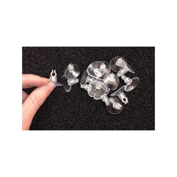 Chân hít giữ dây sủi cho bể cá cảnh (4mm) Combo 10 cái