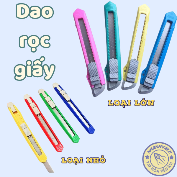 Dao rọc giấy nhỏ mini (Giao màu ngẫu nhiên)
