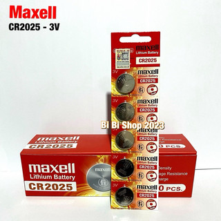 Pin cr2025 maxell chính hãng vỉ 5 viên made in japan