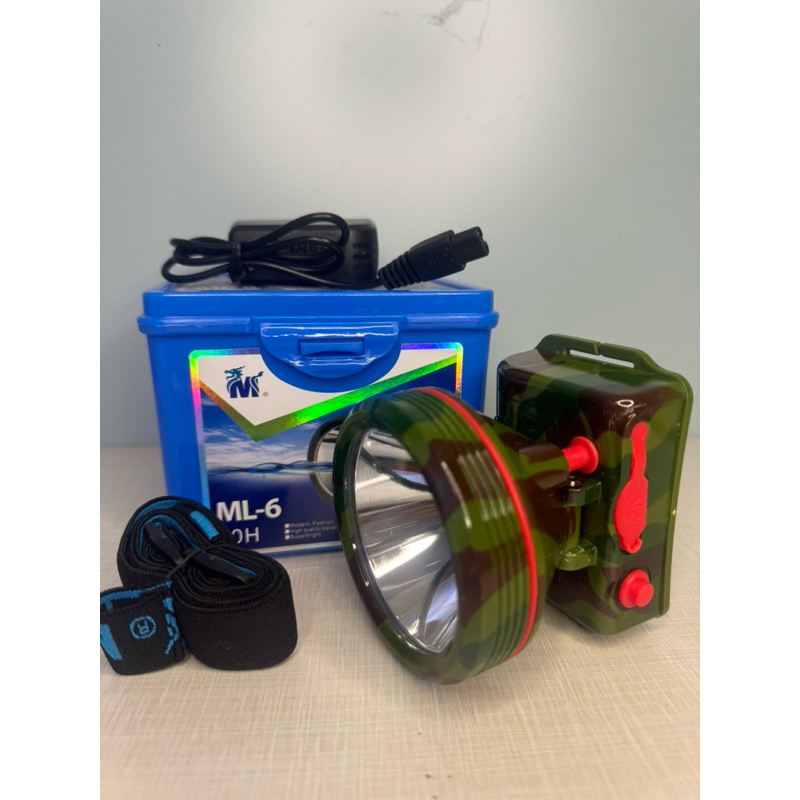 ĐÈN PIN ĐỘI ĐẦU SIÊU SÁNG ML6 ĐỘ BỀN CAO (thegioigiadung2022)