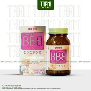 [CHÍNH HÃNG] Viên Uống Hỗ Trợ Tăng Kích Thước Vòng 1 Orihiro BBB Best Body Beauty 300 viên Nhật Bản.