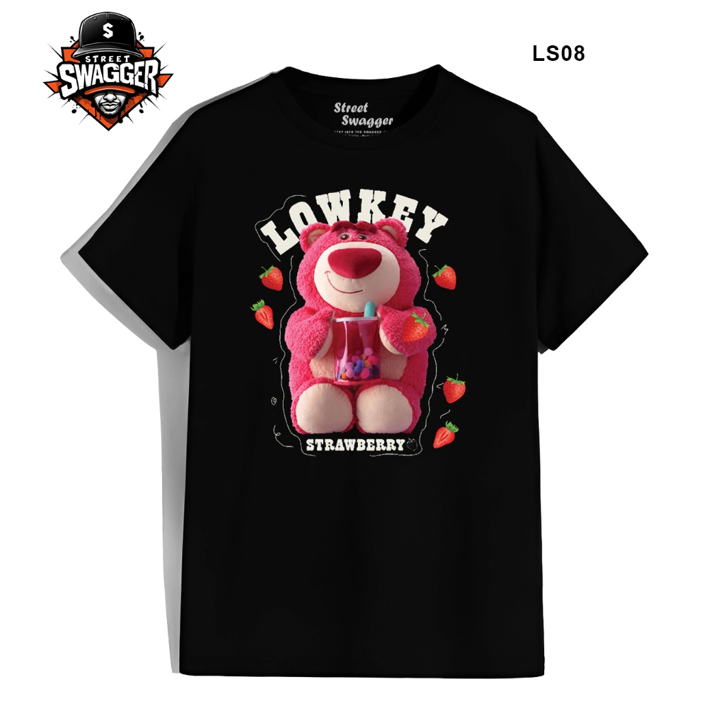 Street Swagger Brand Tổng hợp các mẫu áo thun Lotso Bear, áo phông Gấu Dâu Unisex LS03 LS08