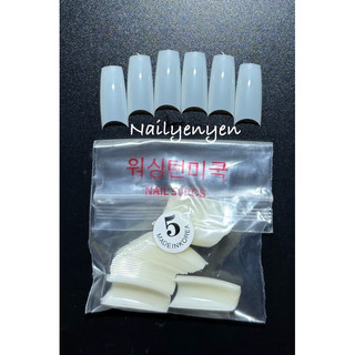 móng nối lẻ size màu đục