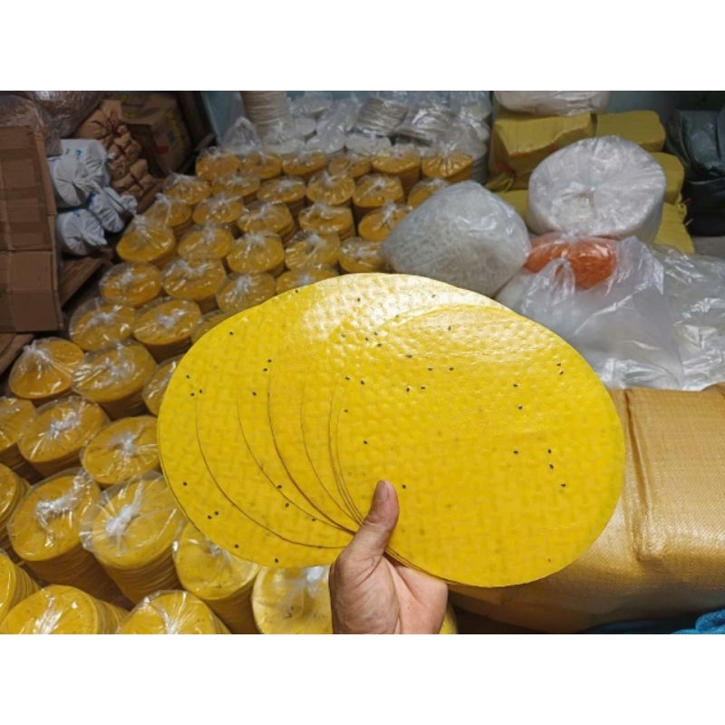  9KG Vỏ Bánh Tráng Nướng Mè VÀNG 420k 