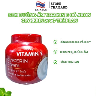 Kem dưỡng ẩm vitamin e đỏ aron glycerin 200g thái lan Fata Co's