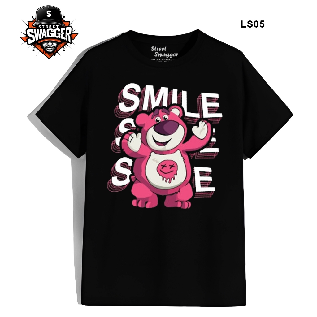 Street Swagger Brand Tổng hợp các mẫu áo thun Lotso Bear, áo phông Gấu Dâu Unisex LS04 LS05