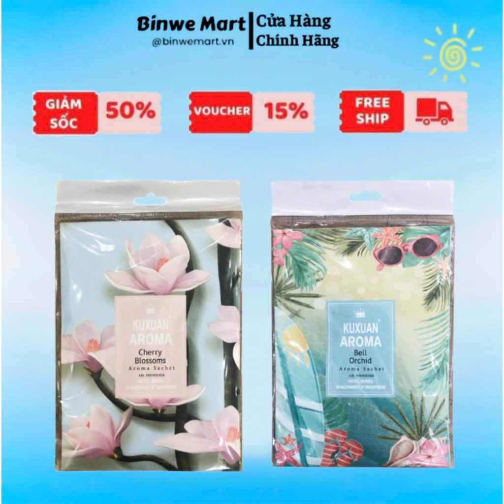 Túi thơm treo tủ quần áo Pure Aroma 26g